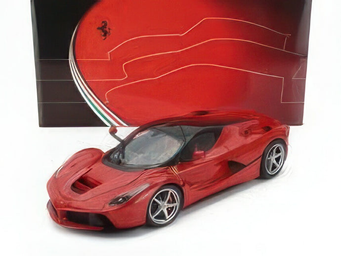 FERRARI ラフェラーリ 2013 シルバーリム ロッソコルサ 322 レッド/ BBR 1/18 ミニカー