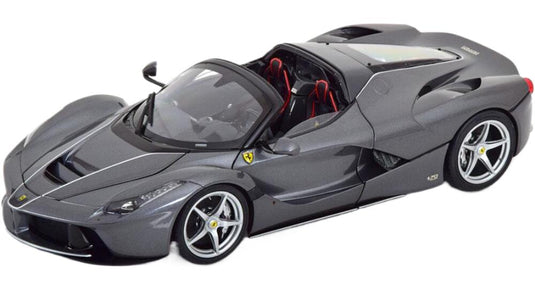 Ferrariフェラーリ LaFerrariラフェラーリ Apertaアペルタ グレーメタリック / BBR 1/18 ミニカー