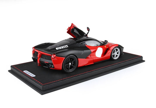【予約】Ferrari LaFerrari テスト 2012 オープンダイキャスト スペシャルパック ロッソコルsa322＆マットブラック BBR限定/ BBR 1/18 102台限定ミニカー