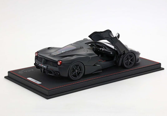 【予約】Ferrari LaFerrari 2012 オープンダイキャスト スペシャルパック マットブラック ディスプレイケース付属/ BBR 1/18 78台限定ミニカー
