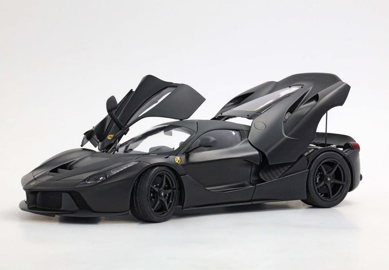 ギャラリービューアに画像をロードする, 【予約】Ferrari LaFerrari 2012 オープンダイキャスト スペシャルパック マットブラック ディスプレイケース付属/ BBR 1/18 78台限定ミニカー
