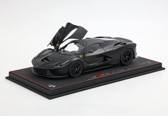 【予約】Ferrari LaFerrari 2012 オープンダイキャスト スペシャルパック マットブラック ディスプレイケース付属/ BBR 1/18 78台限定ミニカー