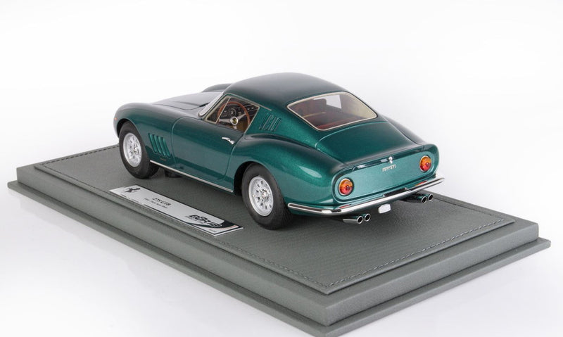 ギャラリービューアに画像をロードする, 【予約】Ferrari 275 GTB パリオートショー 1964 ダークグリーン/ BBR 1/18 200台限定ミニカー
