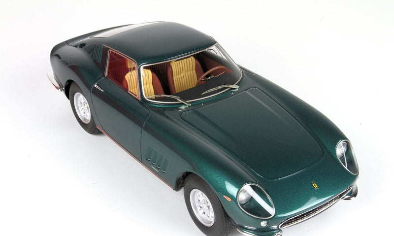 ギャラリービューアに画像をロードする, 【予約】Ferrari 275 GTB パリオートショー 1964 ダークグリーン/ BBR 1/18 200台限定ミニカー
