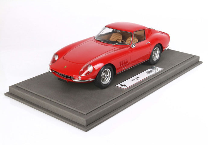 【予約】Ferrari 275 GTB2 1966 レッド/ BBR 1/18 90台限定ミニカー
