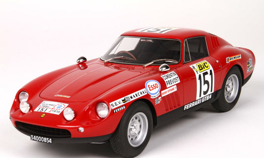 Ferrari 275 GTB Tour De France 1970Corentin And Prevost/BBR 1/18ミニカー