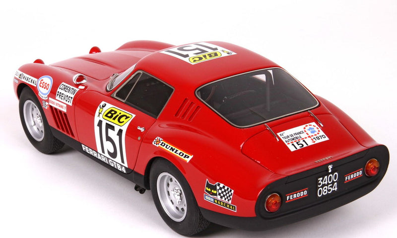ギャラリービューアに画像をロードする, Ferrari 275 GTB Tour De France 1970Corentin And Prevost/BBR 1/18ミニカー
