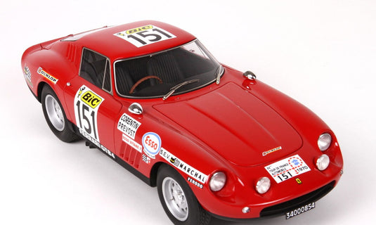 Ferrari 275 GTB Tour De France 1970Corentin And Prevost/BBR 1/18ミニカー