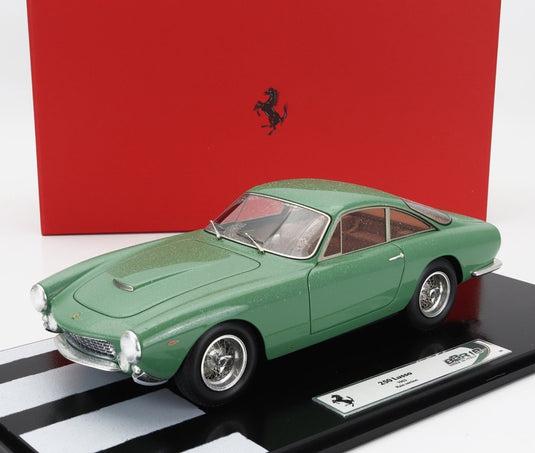 FERRARI 250 LUSSO COUPE レイン仕様 1963 マットグリーン/ BBR 1/18 8台限定ミニカー