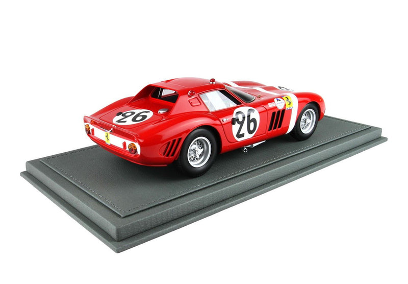 ギャラリービューアに画像をロードする, 【予約】Ferrari 250 GTO 24h ルマン 1964 SN 5571 GT N. 26 Hugus Rosinski/ BBR 1/18 200台限定ミニカー
