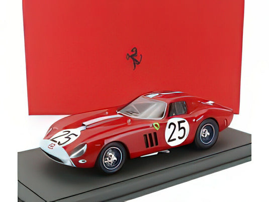 FERRARI  250 GTO 3.0L V12 TEAM MARANELLO CONCESSIONAIRES N 25 24h LE MANS 1964 INNES RELAND  TONY MAGGS  JACKIE STEWART  RED LIGHT BLUE/BBR 1/18ミニカー