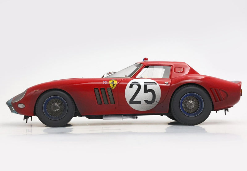 ギャラリービューアに画像をロードする, 【予約】Ferrari 250 GTO 24h ルマン 1964 N. 25 Ireland Maggs ダーティバージョン/ BBR 1/18 20台限定ミニカー
