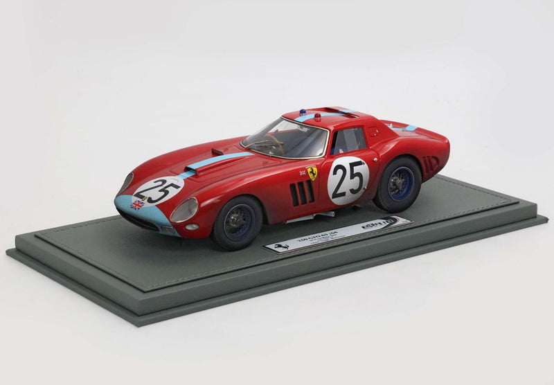 ギャラリービューアに画像をロードする, 【予約】Ferrari 250 GTO 24h ルマン 1964 N. 25 Ireland Maggs ダーティバージョン/ BBR 1/18 20台限定ミニカー
