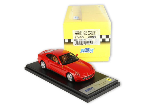 【予約】Ferrariフェラーリ 612 Scaglietti MY06 2005 red / BBR 1/43 ミニカー