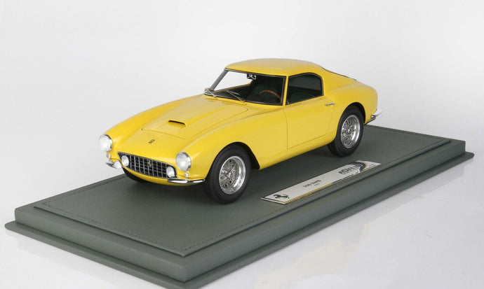 【予約】Ferrari 250 GT Berlinetta Passo Corto イエローモデナ/ BBR 1/18 108台限定ミニカー