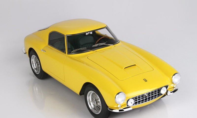 ギャラリービューアに画像をロードする, 【予約】Ferrari 250 GT Berlinetta Passo Corto イエローモデナ/ BBR 1/18 108台限定ミニカー
