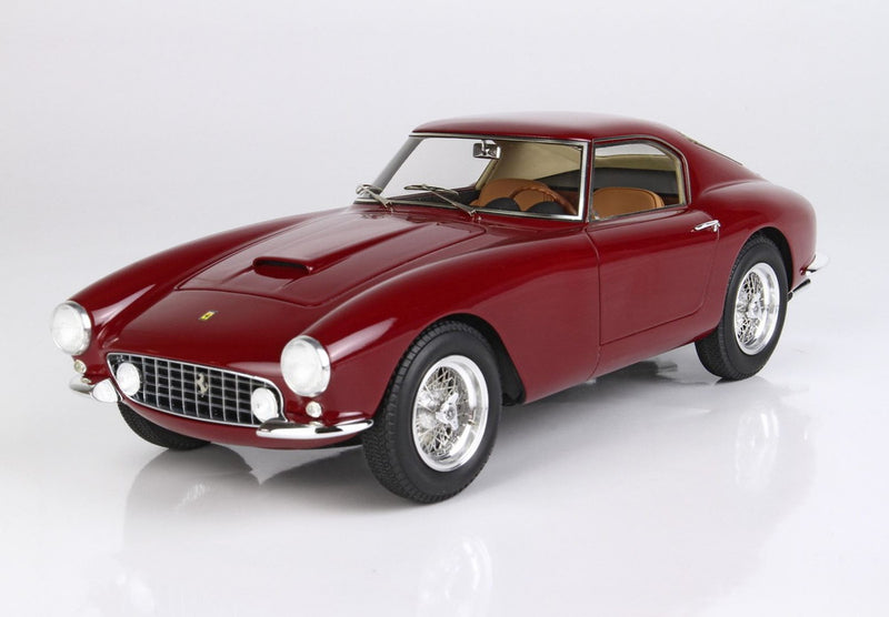 ギャラリービューアに画像をロードする, 【予約】Ferrari 250 GT Berlinetta Passo Corto ダークレッドクレヨン/ BBR 1/18 200台限定ミニカー
