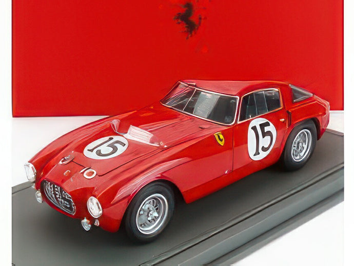 FERRARI 340MM 4.1L V12 s/n0320 TEAM SCUDERIA FERRARI N 15 24h LE MANS 1953 P.MARZOTTO G.MARZOTTO RED/BBR 1/18ミニカー