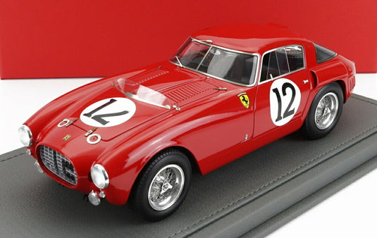 FERRARI 340MM V12 チーム スクーデリア フェラーリ N 12 24h ルマン 1953 アスカリ/ヴィッロレージ ショーケース付 レッド/ BBR 1/18 250台限定ミニカー