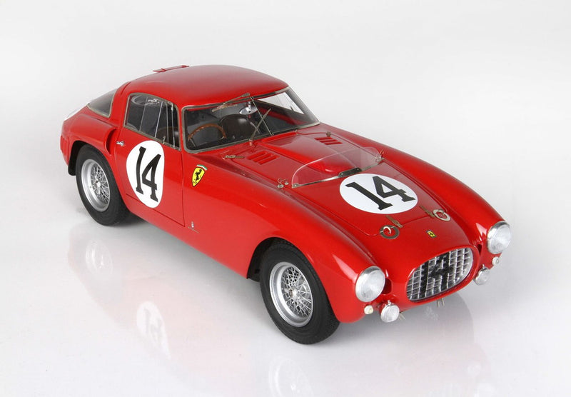 ギャラリービューアに画像をロードする, 【予約】Ferrari 340 MM SN 0322 24h ルマン 1953 ドライバー Farina Hawthorn/ BBR 1/18 250台限定ミニカー
