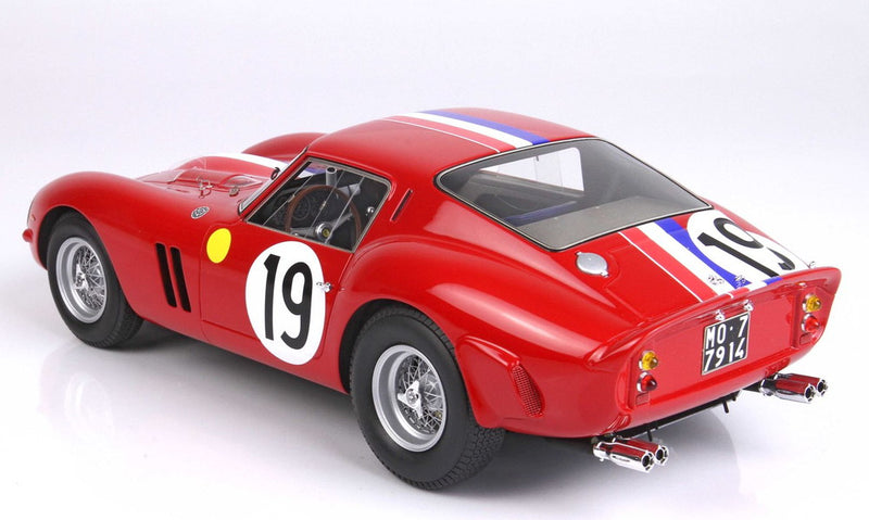 ギャラリービューアに画像をロードする, 【予約】Ferrari 250 GTO 24h ルマン 1962 SN 3705 GT/ BBR 1/18 500台限定ミニカー
