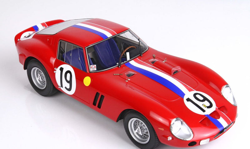 ギャラリービューアに画像をロードする, 【予約】Ferrari 250 GTO 24h ルマン 1962 SN 3705 GT/ BBR 1/18 500台限定ミニカー

