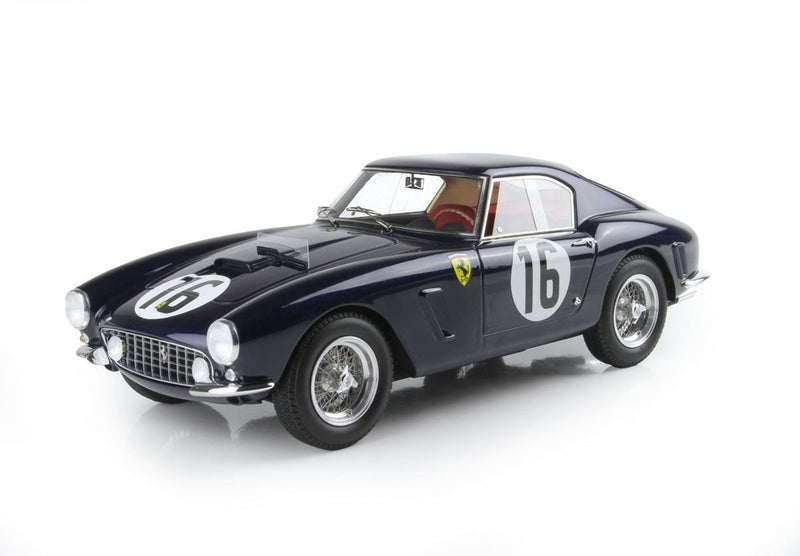 ギャラリービューアに画像をロードする, 【予約】Ferrari 250 SWB 24h ルマン 1960 N. 16 Tavano Loustel Pierre Dumay/ BBR 1/18 99台限定ミニカー

