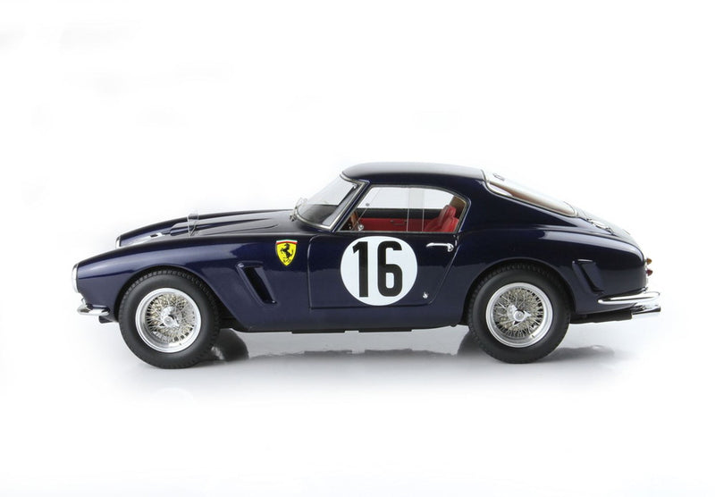 ギャラリービューアに画像をロードする, 【予約】Ferrari 250 SWB 24h ルマン 1960 N. 16 Tavano Loustel Pierre Dumay/ BBR 1/18 99台限定ミニカー
