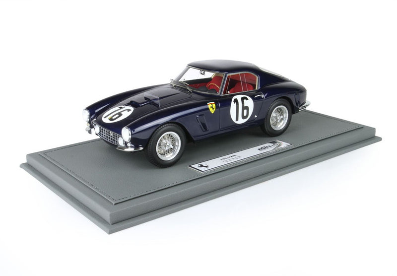 ギャラリービューアに画像をロードする, 【予約】Ferrari 250 SWB 24h ルマン 1960 N. 16 Tavano Loustel Pierre Dumay/ BBR 1/18 99台限定ミニカー
