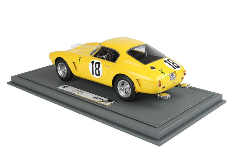 ギャラリービューアに画像をロードする, 【予約】Ferrari 250 SWB 24h ルマン 1960 N. 18 Arents Connell/ BBR 1/18 99台限定ミニカー
