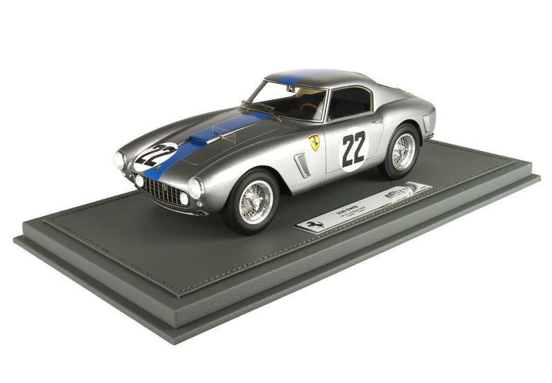 ギャラリービューアに画像をロードする, 【予約】Ferrari 250 SWB 24h ルマン 1960 N. 22 Noblet Helde/ BBR 1/18 99台限定ミニカー
