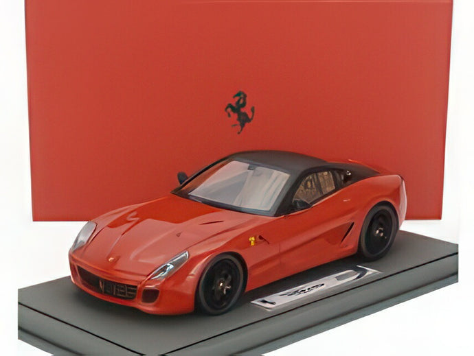 FERRARI 599 GTB フィオラーノ 2007 F1ギアボックス  ロッソコルサ レッド ブラック/ BBR 1/18 90台限定ミニカー