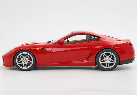 【予約】Ferrari 599 GTB Fiorano 2006 オートマチックギア Made In Italy トータルロッソコルサ レザーインテリア/ BBR 1/18 108台限定ミニカー