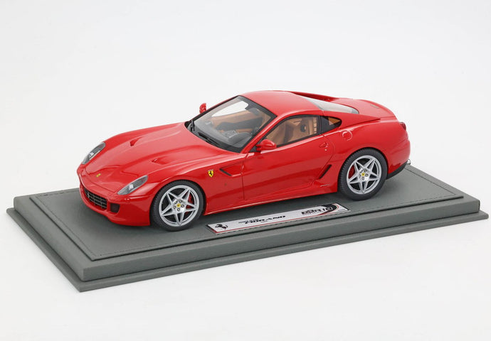 【予約】Ferrari 599 GTB Fiorano 2006 オートマチックギア Made In Italy トータルロッソコルサ レザーインテリア/ BBR 1/18 108台限定ミニカー