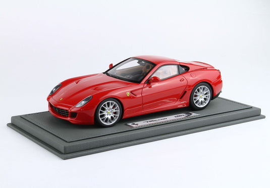 【予約】Ferrariフェラーリ 599 GTB FIORANO 2006 Manual Gear Rosso Corsa cuoio 限定126台 / BBR 1/18 ミニカー