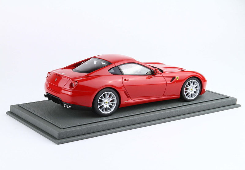 ギャラリービューアに画像をロードする, 【予約】Ferrari 599 GTB Fiorano 2006 マニュアルギア Made In Italy レースレッド ブラックインテリア/ BBR 1/18 90台限定ミニカー
