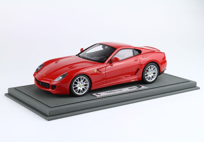 【予約】Ferrari 599 GTB Fiorano 2006 マニュアルギア Made In Italy レースレッド ブラックインテリア/ BBR 1/18 90台限定ミニカー