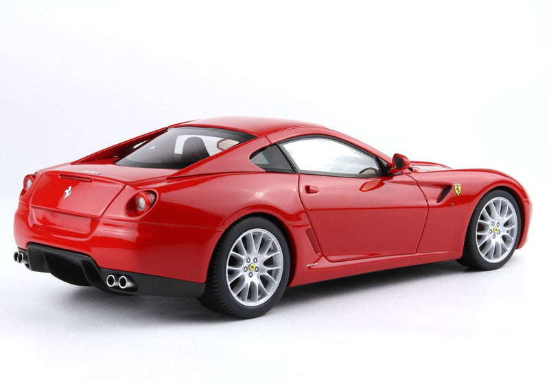 ギャラリービューアに画像をロードする, 【予約】Ferrari 599 GTB Fiorano 2006 マニュアルギア Made In Italy レースレッド ブラックインテリア/ BBR 1/18 90台限定ミニカー

