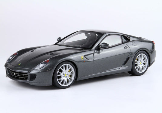 【予約】Ferrari 599 GTB Fiorano 2006 マニュアルギア Made In Italy シルバーストーングレー/ BBR 1/18 ミニカー