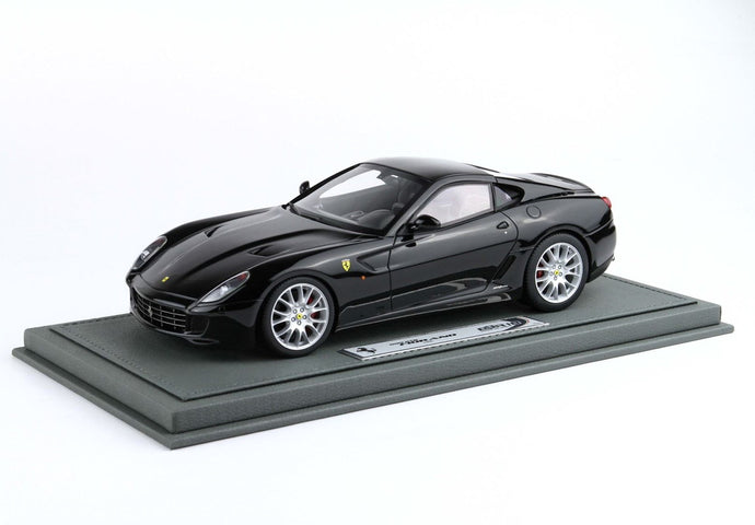 【予約】Ferrari 599 GTB Fiorano 2006 マニュアルギア Made In Italy DSブラック/ BBR 1/18 54台限定ミニカー