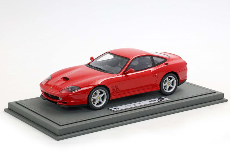 ギャラリービューアに画像をロードする, 【予約】Ferrariフェラーリ 550 Maranello 1996 made in italy Rosso Corsa Black / BBR 1/18 ミニカー
