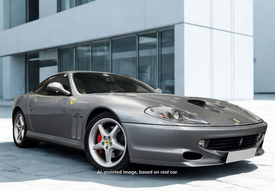 【予約】Ferrariフェラーリ 550 Maranello 1996 Grigio Titanio Charcoal silver rims / BBR 1/18 ミニカー
