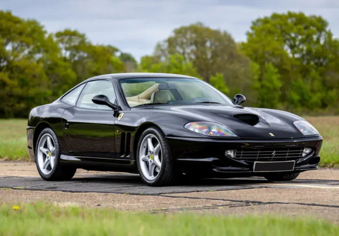 【予約】Ferrari 550 Maranello 1996 Made In Italy ネロデイトナ クリーム/ BBR 1/18 ミニカー