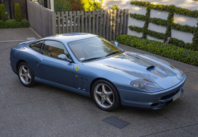 【予約】Ferrari 550 Maranello 1996 Made In Italy アズーロカリフォルニア ベージュ/ BBR 1/18 ミニカー