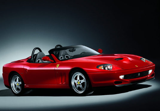 【予約】Ferrariフェラーリ 550 Barchetta 2000 made in Italy Rosso Corsa Black interior / BBR 1/18 ミニカー
