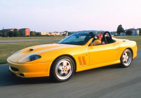 【予約】Ferrariフェラーリ 550 Barchetta 2000 Giallo Modena Black interior / BBR 1/18 ミニカー