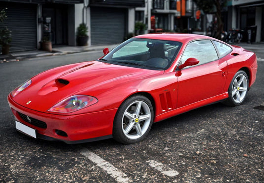 【予約】Ferrariフェラーリ 575M Maranello 2002 Rosso Corsa Black interior / BBR 1/18 ミニカー