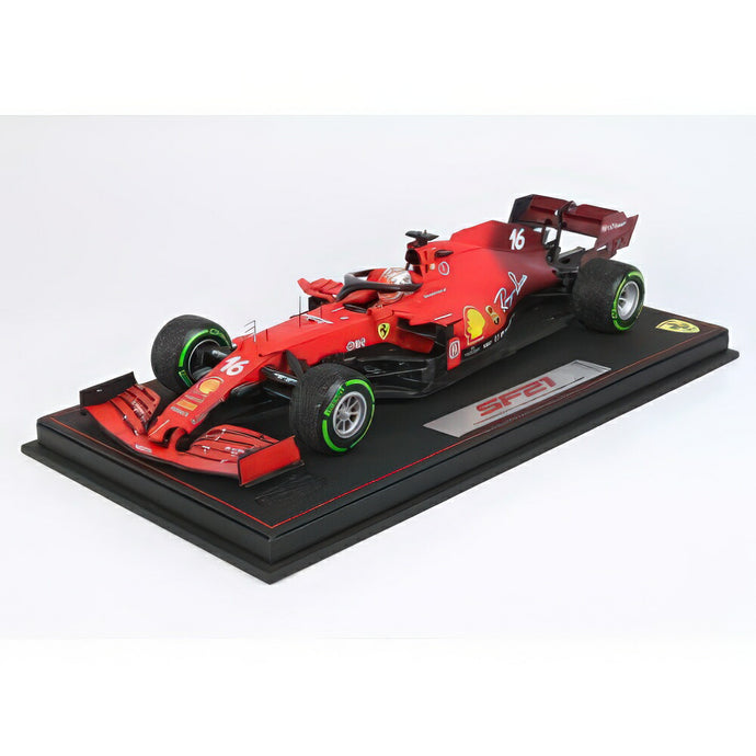 Ferrari F1 Sf21 チーム Scuderia Ferrari Mission Winnow #16 4Th Emilia Romagna Italy Gp インターミディエイト レインホイール 2021 211816DIEV/ BBR 1/18