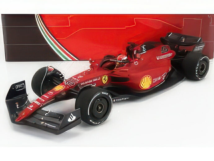 FERRARI F175 TEAM SCUDERIA FERRARI N 16 WINNER AUSTRALIAN GP 2022 CHARLES LECLERC RED/BBR 1/18ミニカー