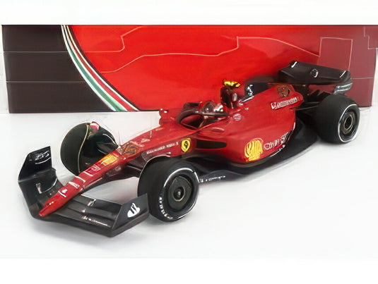 FERRARI F175 TEAM SCUDERIA FERRARI N 55 AUSTRALIAN GP 2022 CARLOS SAINZ RED/BBR 1/18ミニカー